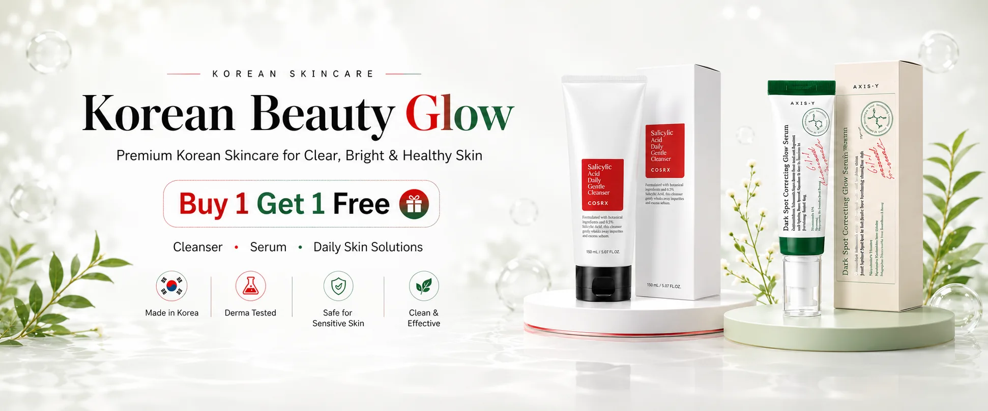 Tone-Up Sun Cream – Buy 1 Get 1 Free