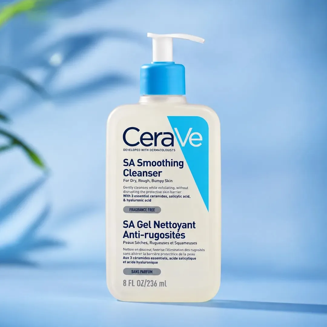 CeraVe SA Smoothing Cleanser - 236ml (France version)